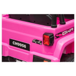 Elektrické autíčko - CH9956 - nelakované - ružové